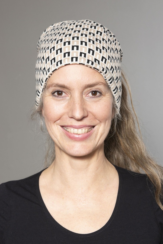 Mütze aus Strick-Jacquard | Modell Nancy (Ivory Gate)