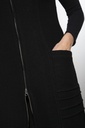 Weste aus Merinowolle | Modell Nicla (Black, S) – Ansicht 5