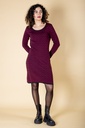 Kleid aus Strick-Jacquard | Modell Nusha