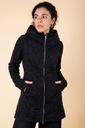 Mantel aus Strick-Jacquard | Modell Namino