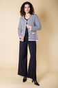 Cardigan aus Strick-Jacquard | Modell Janette