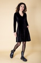 Kleid aus Samt | Modell Daria