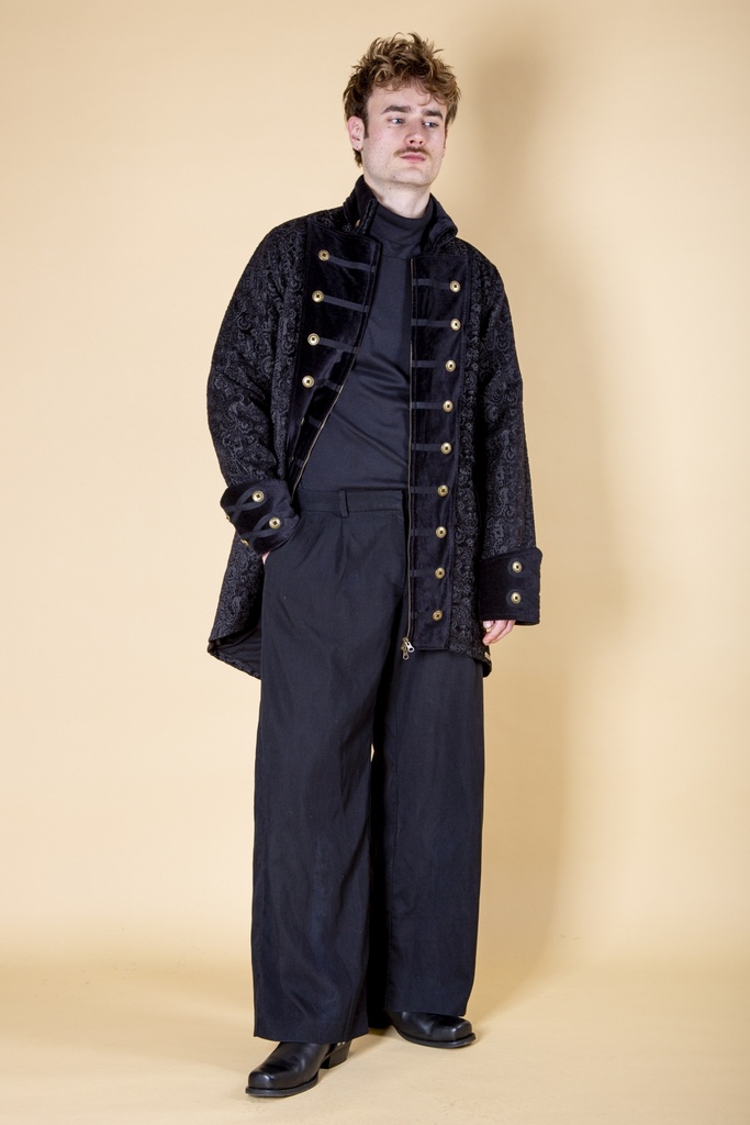 [C-186M-100.0202] Mantel aus Brokat | Modell Marven (S)