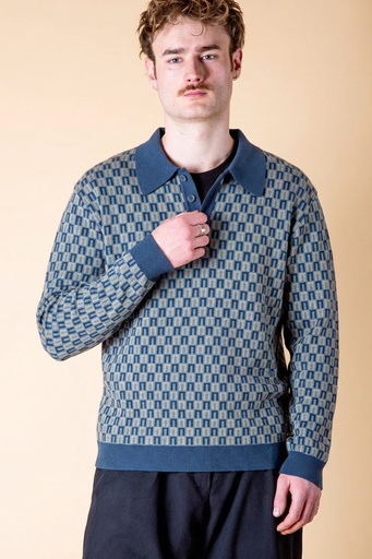 Pullover aus Strick-Jacquard | Modell Dariusz